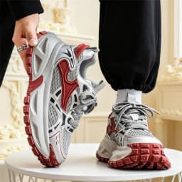 Chunky Sneakers Summer New Heighten Breathable Lightweight Casual Men's Outdoor Running Shoes Fashion Student Speed Sports Shoes