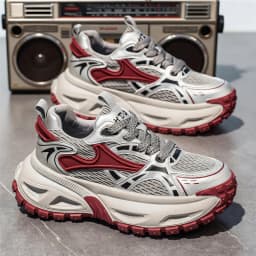 Chunky Sneakers Summer New Heighten Breathable Lightweight Casual Men's Outdoor Running Shoes Fashion Student Speed Sports Shoes