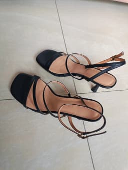 SmallHut New 2026 Trend Ankle Strap Sandals Summer Women Sexy Party High Heel Red Black Light-Yellow Beige Apricot Buckle Sandal