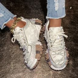 Women's Fluorescence Luxury Sneakers Thick Bottom Comfortable Ladies Outdoors Casual Walking Trainers Couple Vulcanized Shoes