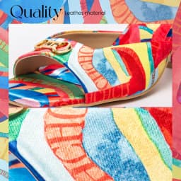 C-H Woman shoes Thick Heel Sandals Square Open Toe Sliding Sandals students