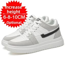 Men Elevator Shoes Heightening Sneakers for Men 4cm 6cm 8cm 10cm Breathable Height Increased Shoes for Man Sports Shoes