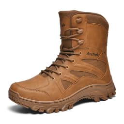 Men Outdoor Climbing Hiking Shoes Training Safety High Quality Anti-Slip Male New Army Boots Ultrallight Lace UpTactical Boots