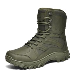 Men Outdoor Climbing Hiking Shoes Training Safety High Quality Anti-Slip Male New Army Boots Ultrallight Lace UpTactical Boots