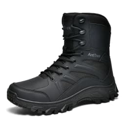 Men Outdoor Climbing Hiking Shoes Training Safety High Quality Anti-Slip Male New Army Boots Ultrallight Lace UpTactical Boots