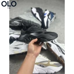 Black White Simple Mesh Dad Shoes Thick Platform Shock Absorb Breathable Casual Sneakers Unisex