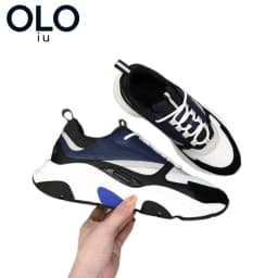 Black White Simple Mesh Dad Shoes Thick Platform Shock Absorb Breathable Casual Sneakers Unisex