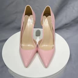 Tikicup Classic Women's Sexy Pink Patent Pointed-Toe Stiletto High Heels Elegant Lady Office &Party Nights Evening Events Pumps