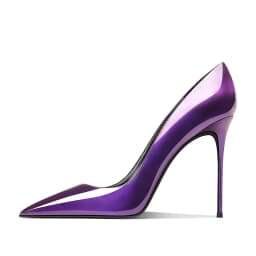 Grey Blue High-Heeled Shoes for Women, Paired with a Pointed, Slender Heel, Shallow Mouth, sexy and Non-Tiring Single Shoe