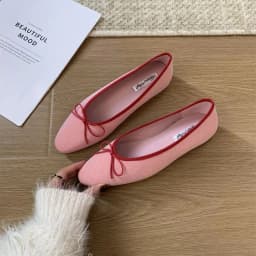 Bailamos Brand Women Flat Shoes Round Toe Moccasins Thick Heel Flats Ballerina Shallow Shoes Casual Outdoor Slip On Ballet Flats