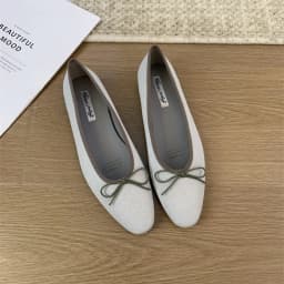 Bailamos Brand Women Flat Shoes Round Toe Moccasins Thick Heel Flats Ballerina Shallow Shoes Casual Outdoor Slip On Ballet Flats