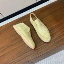 Only women Sheepskin suede high top woman's loafers all leather short boots casual walking shoes ankle boots