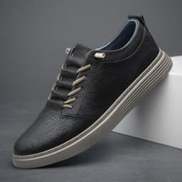 Brand Designer Men's Genuine Leather Casual Shoes Big Size: 36-47 Black Outdoor Oxford Shoes High-quality Business Sports Shoes