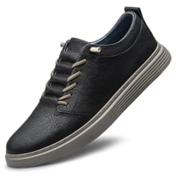 Brand Designer Men's Genuine Leather Casual Shoes Big Size: 36-47 Black Outdoor Oxford Shoes High-quality Business Sports Shoes