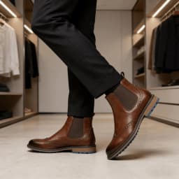 Men Boots Fashion Retro 2026 Casual Brand Comfortable Leather Boots