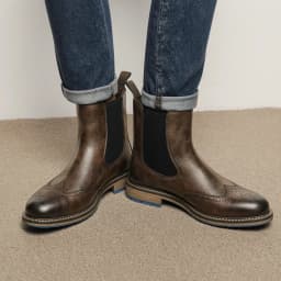 Men Boots Fashion Retro 2026 Casual Brand Comfortable Leather Boots