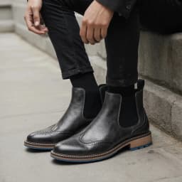 Men Boots Fashion Retro 2026 Casual Brand Comfortable Leather Boots