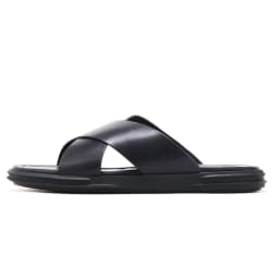 Leather Non-slip Elegant Slippers Top Grade Cowhide Vamp Soft Shoes Mens Daily Wear Comfortable Sandals