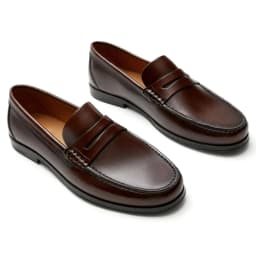 Men's Calf Leather Loafers Breathable Slip-On Casual Moccasins Cowhide Shoes Comfortable Fashion Footwear for Everyday Use
