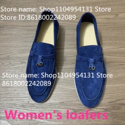 men All genuine leather Walking men's tassel loafers shoes summer Sheepskin Suede Colorful Loafers Casual