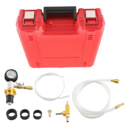 Vacuum Cooling System Car Radiator Coolant Refill Purging Tools Gauge Kit