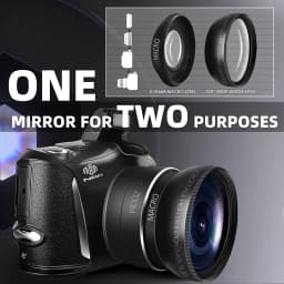 NBD 4K Digital Camera Ultra 48MP Camera Vlogging Camera with Wide Angle Lens 16X Digital Zoom 3.0 Inch Screen Camera