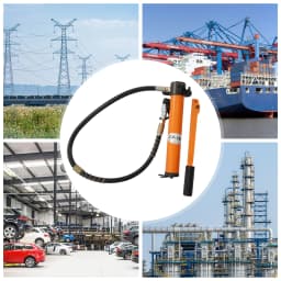 Portable Manual Hydraulic Pump Ram 10000psi 70MPA Separated Type with 1m High-Pressure Oil Pipe