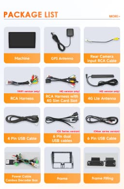 9" Hizpo 2Din CarPlay Android Auto Car Radio for Volvo XC60 2008 - 2013 BT 4G RDS DSP GPS SWC Snapdragon 6115 360°CAM