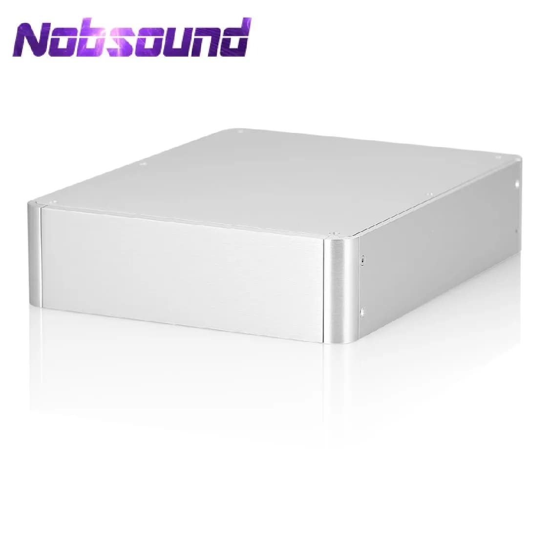 Nobsound HiFi Aluminum Chassis for DIY Amplifier Preamp Headphone Amp Metal Case DAC Box