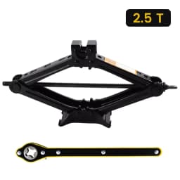2.5T 1.5T car jacks 2 in 1 Manual Lift Jack Car Repair Tool Lifting Tool with Labor-saving Ratchet Wrench Foldable Jack for Car