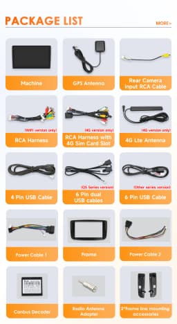 9" Hizpo 2Din Android14 Car Radio for Fiat Linea Punto EVO 2012 - 2015 Auto CarPlay 4G BT DSP RDS SWC Snapdragon 6115 Headunit