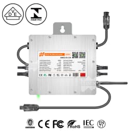 Deye 600W Inverter 20-60VDC To AC184-265V, Two MPPT IP67 Built-in WiFi ,Ship From EU Solar Grid On Inverter