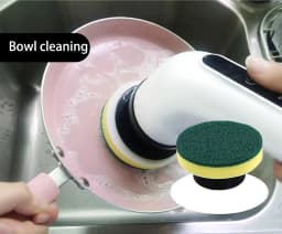 9 in 1 Electric Cleaning Brush 2000Mah Cleaning Tool for Living Room Bathroom Kitchen