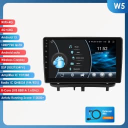 9" Hizpo CarPlay Android Auto Car Radio for Opel Corsa D 2007 - 2012 Hatchback 4G BT GPS RDS DSP SWC UI8581 Intelligent System
