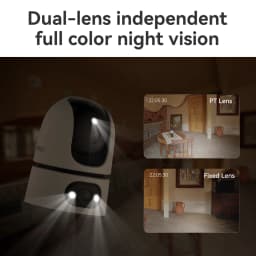 IMOU 10MP Ranger Dual Pro One touch Call Indoor Camera Smart Full-color Night Vision Wide Dual Lens Human & Pet Detection Two-way Audio Monitor