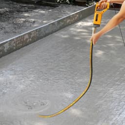 Electric Concrete Vibrator, Handheld Poker Vibrating Cement Mixer Vibrating Tool 1300W 4300RPM
