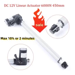 450mm Linear Actuator Electric High Speed Durable Stroke for Industrial Home, Robotics and Office Usage