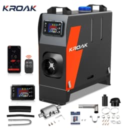 HCALORY 12V Diesel Car Heater 5-8KW Standing Air Heater for Car Parking with Smart App LCD Panel And Remote Control 24V