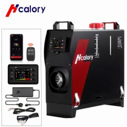 HCALORY 12V Diesel Car Heater 5-8KW Standing Air Heater for Car Parking with Smart App LCD Panel And Remote Control 24V