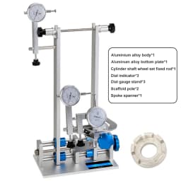 Lixada Bicycle Rim Calibrator Road Bike Wheel Repair Tools Bicycle Wheel Truing Stand Rims Correction Stand Bicycle Calibration