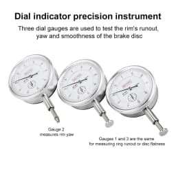 Lixada Bicycle Rim Calibrator Road Bike Wheel Repair Tools Bicycle Wheel Truing Stand Rims Correction Stand Bicycle Calibration