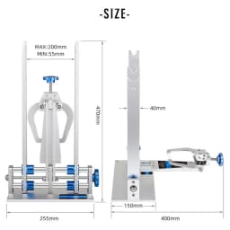 Lixada Bicycle Rim Calibrator Road Bike Wheel Repair Tools Bicycle Wheel Truing Stand Rims Correction Stand Bicycle Calibration