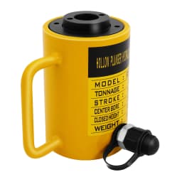 20T Hydraulic Cylinder Jack 900CC Hydraulic Jack RCH2050 Flexible ZG3/8 Quick Coupling for CP-700 Series Hand Pump