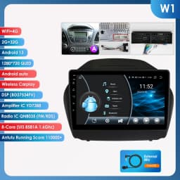 Hizpo 2 DIN Android Auto Radio For Hyundai Tucson 2 IX35 2011 - 2017 Carplay 4G Car Multimedia GPS 2DIN Autoradio Head Unit AI