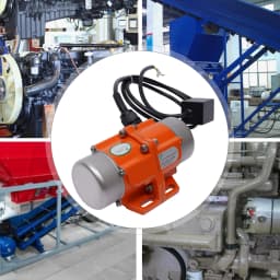 60W 220V 3000rpm Single Phase Vibration Motor Small Motor Vibrator High-Quality Vibration Motor for Mining, Coal, Electricity