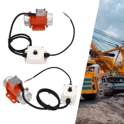 DC 12V/24V Vibration Motor with Speed Controller Electric Vibrator Motor Vibrationsmotor