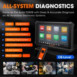 OTOFIX D1 Bluetooth Automotive Scan Tool All System Automotive Diagnostic Tool Bidirectional OBD2 Scanner 2 Year Free Update