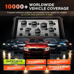 OTOFIX D1 Bluetooth Automotive Scan Tool All System Automotive Diagnostic Tool Bidirectional OBD2 Scanner 2 Year Free Update