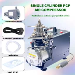 AUTO-STOP PCP AIR COMPRESSOR 300bar 4500psi High Pressure Air Compressor Electric Air Pump
