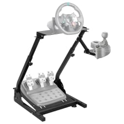 G920 Racing Steering Wheel Stand Shifter Mount fit Height Adjustable & Foldable Steering Wheal Stand for G25 G27 G29 Gaming